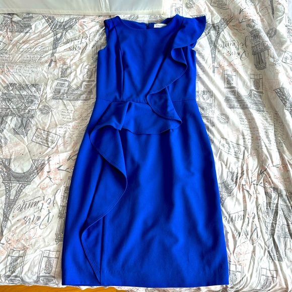 Calvin Klein nwot blue dress - Picture 1 of 3